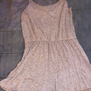 Pink/Gray Romper